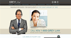 Desktop Screenshot of greylaw.com